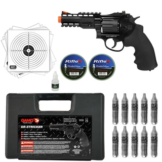 Revolver de Pressao 4.5 Gamo Co2 Gr-Stricker Chumbinho
