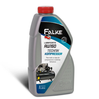Óleo lubrificante mineral para compressores 1 litro - AW 150 - Falke