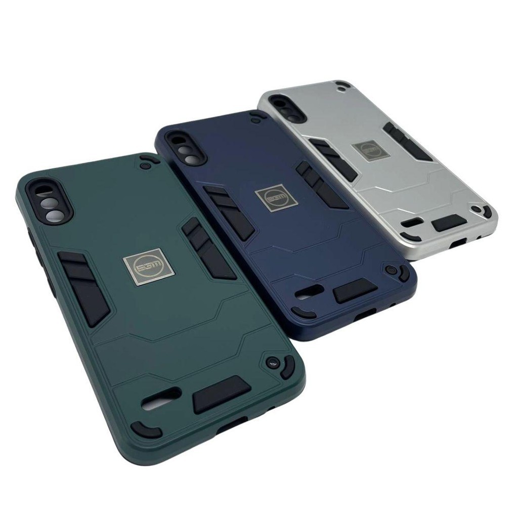 Nulala Custodia Antiurto Per LG K22 Plus - Standard Militare Con Supporto Ad Anello E Anello Magnetico, Cover Ibrida TPU+PC, Grigia