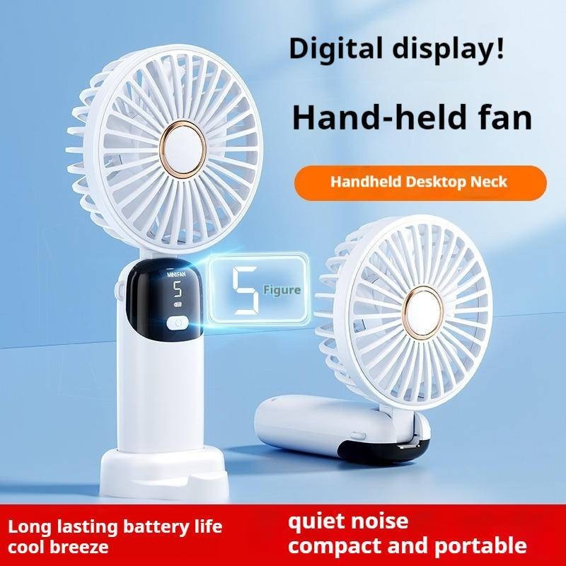 1 peça mini ventilador dobrável portátil