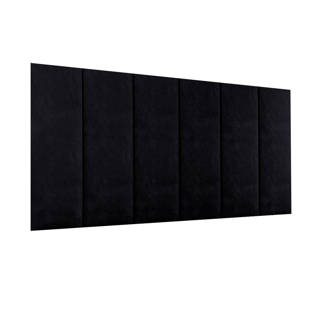 Cabeceira Modular Estofada Para Cama de Solteiro 80cm + Kit de Instalação