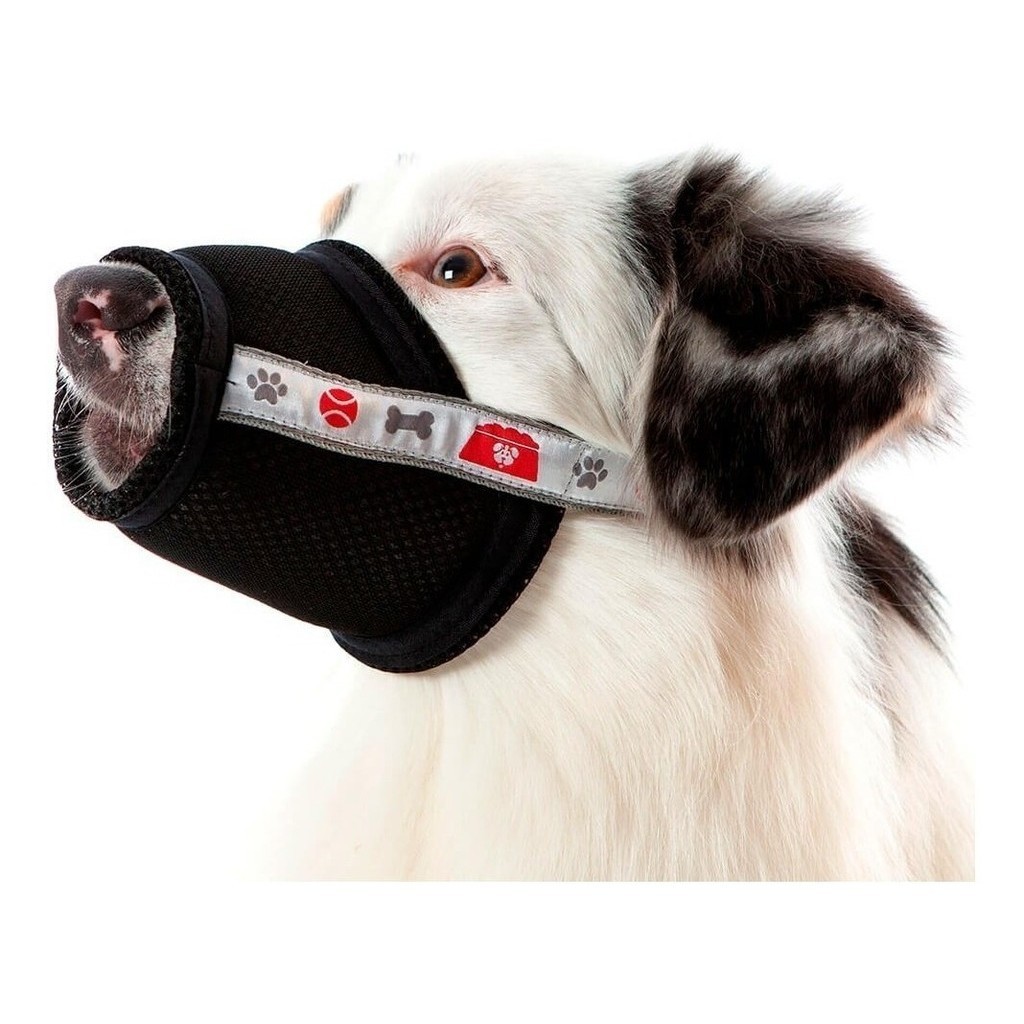 Focinheira Cachorro Tecido Ajuste Confortavel Petmed | Shopee Brasil