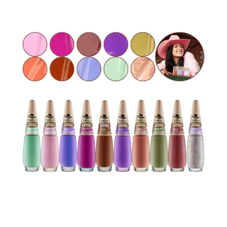 Coleção Esmaltes Unhas Linhas Completas Manicure Impala Escolha A Sua