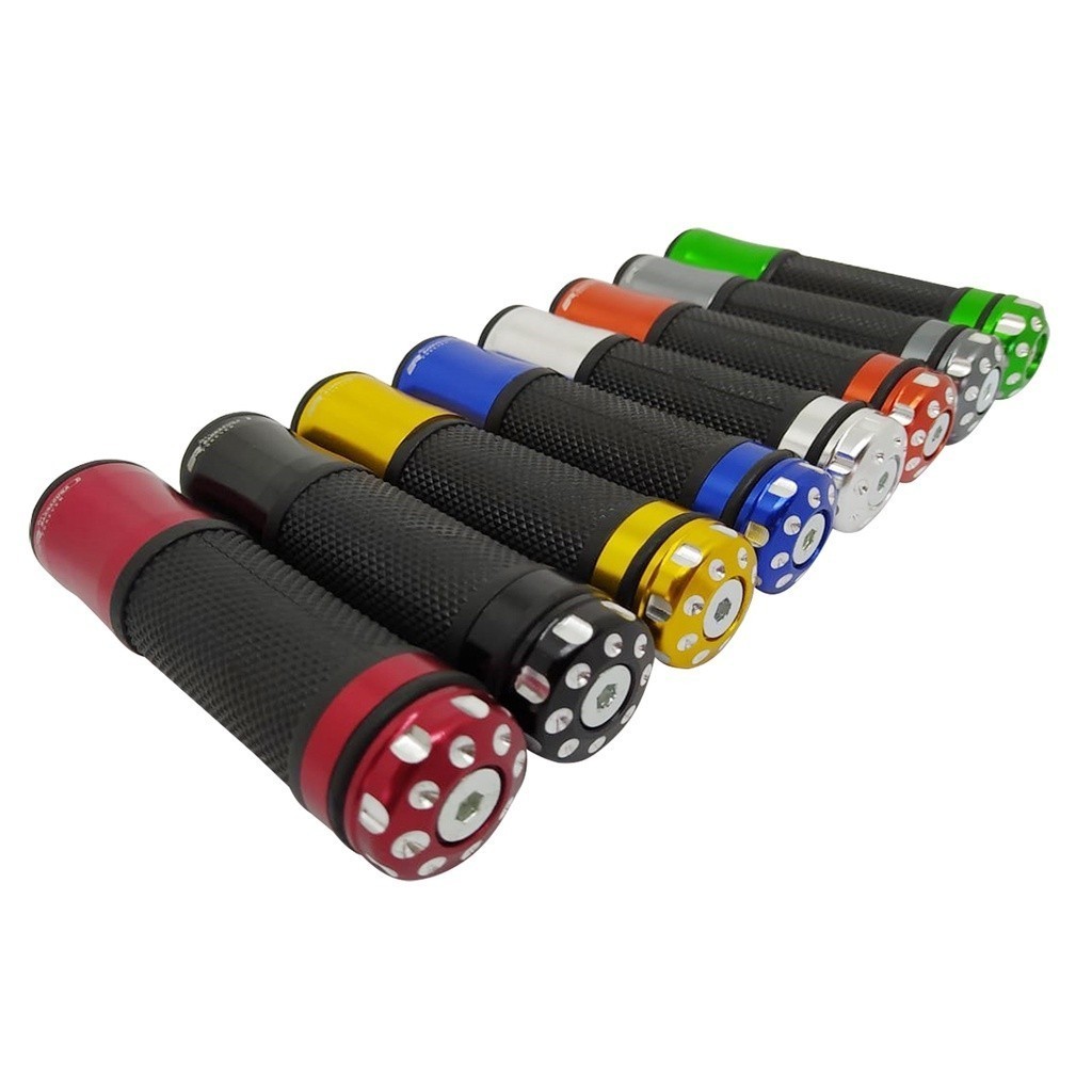 Manopla Moto Esportiva Alumínio Modelo Rizoma Varias Cores
