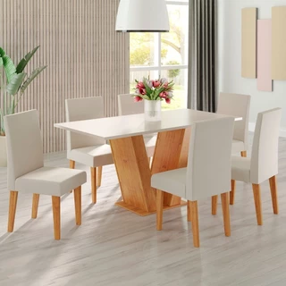 Mesa de Jantar 6 Lugares Felicity
