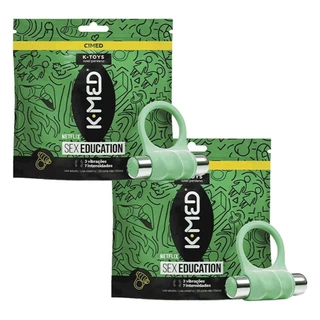 Kit c/2 und K-Toys Anel Peniano Sex Education em Oferta na Shopee