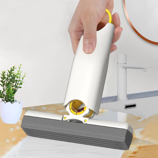 Nova Esfregona Portátil Mini Squeeze Mop Home Limpeza De Cozinha Carro De Vidro Esponja Ferramentas De Doméstica