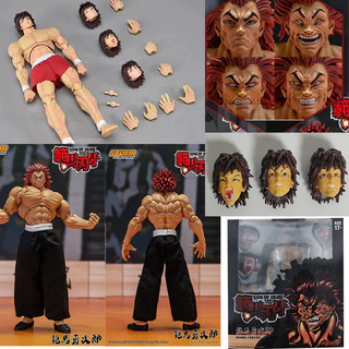Brinquedos Yujiro Hanma Figura Baki Filho De Orge ST 1/12 Articulado Ação Coleção Boneca