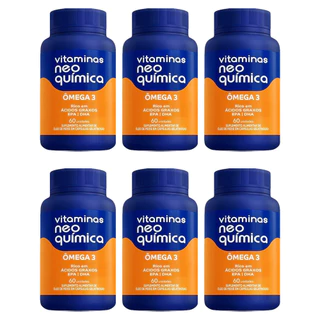 Kit 6 Vitamina Ômega 3 com 60 Cápsulas - Neo Química