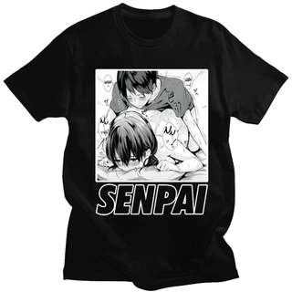 Vaporwave Hentai Waifu Senpai Ahegao Otaku Camiseta De Impressão Harajuku Estética Homem Tops Roupas Gráficas Criativas Ropa Hombre