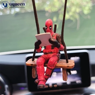 UQUEEN Anime Personagem Decoração De Interiores De Carros Figurino Auto Retrovisor Pingentes De Espelho Baloiço Ornamentos Acessórios Para V2Z8