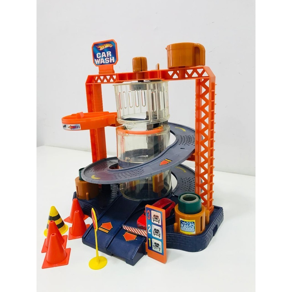 Lava rapido car wash Hot Wheels Mattel 1996 Shopee Brasil