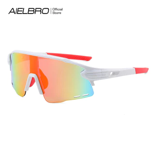 AIELBRO Novo Estilo Proteção UV Ciclismo Óculos Bicicleta Equitação Surf Escalada À Prova De Vento Segurança Esporte De