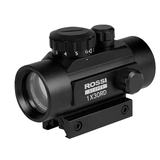 Mira Holográfica Red Dot Rossi 1x30 RD Trilho 11mm/20mm c/ Bateria 3V