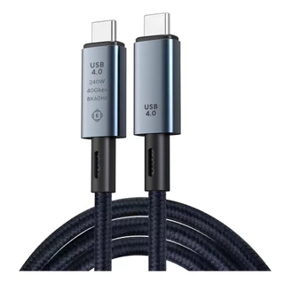 Cabo Para Thunderbolt 4 8k 60hz 40gbps Pd 3.1 240w Usb 4.0 1m