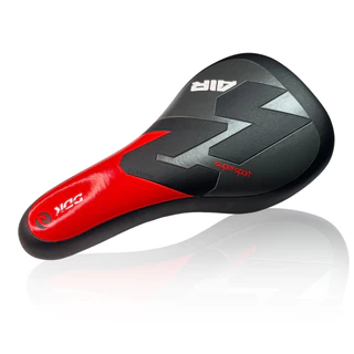 Selim DDK Bmx 2032 DJ DH Grau Preto Cinza e Vermelho 243mm