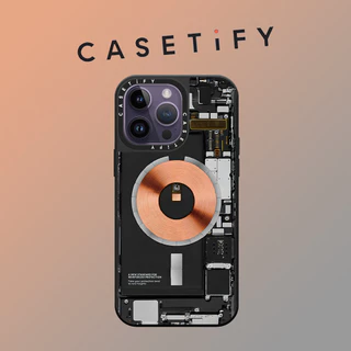 CASETIFY Peças Estruturais Internas face Espelhada Caixa De Telefone Acrílica Para iPhone 15 Pro Max 14 Plus 13 ProMax 12 12Pro 11 Protetora Dura À Prova De Choque Com Borda Macia