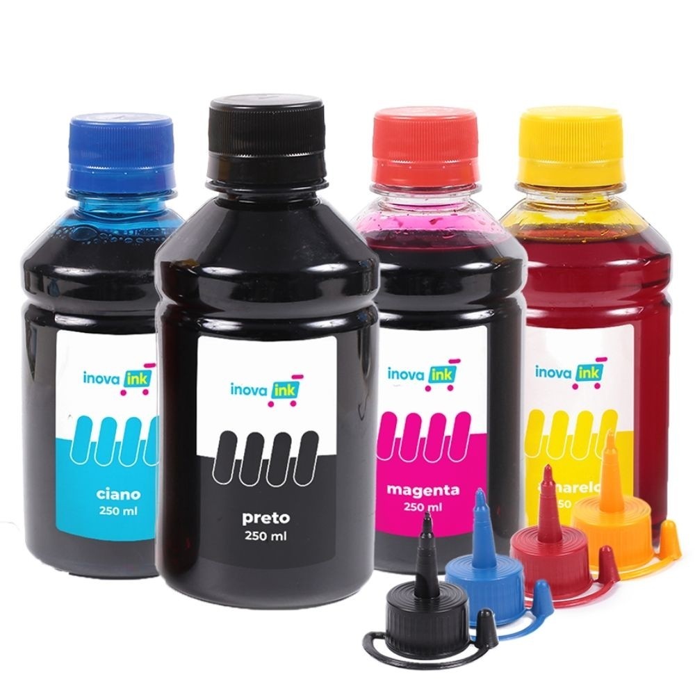 Kit 4 Tintas para Brother DCP-T720DW 250ml Inova Ink | Shopee Brasil