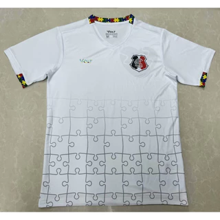 24-25 Santa Cruz PE Branco Edição Especial Camisa de Futebol