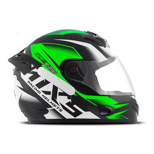 Capacete Fechado Mixs Mx2 Storm Brilhante