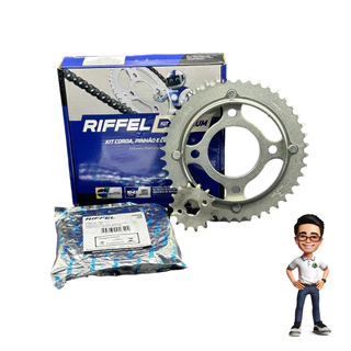 Kit Relação Riffel Xtz 250 Lander Tenere 250 C/ Retentor