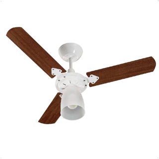 Ventilador Marbella New Branco 3pás Verniz 130w