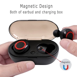 KUYUN Hot Y50 TWS 5.0 Microfone De Ouvido Bluetooth Esportivo Sem Fio Para Smartphone