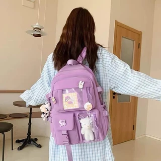 Mochila Feminina Escolar Universitária De Viagem Moda Casual Unissex 2108