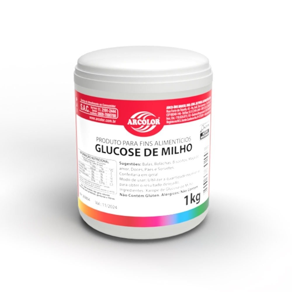 Glucose De Milho 1kg - Arcolor