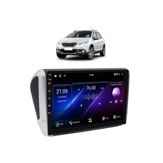 Kit Multimídia Peugeot 2008 Allure Essencial 2015 / 2023 Android 9 Pol 2/32Gb Carplay - Vision 8990CP