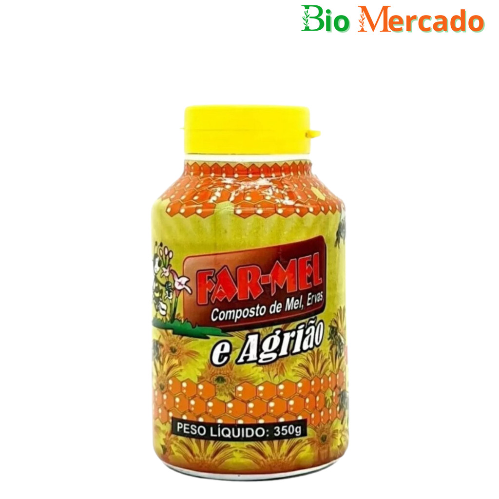 Kit 6 Xarope Farmel Composto de Mel, Ervas e Agrião 350g - Original ...