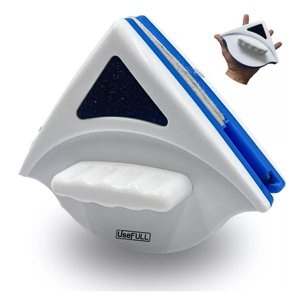 Limpador De Vidro Magnético Cabo Externo Ima Rodo Duplo Mini | Shopee ...