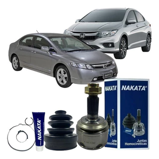 Ponteira Homocinética Nakata  Civic 2007 À 2013 em Oferta na Shopee