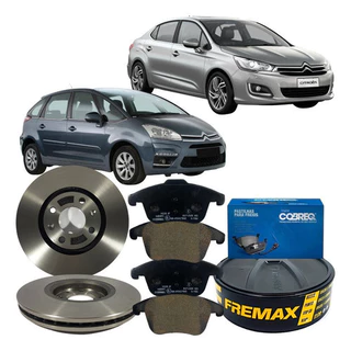 Jogo Disco Pastilha Freio Dianteira C4 Picasso Lounge em Oferta na Shopee