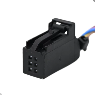 Chicote Plug Botão Interruptor Farol Milha / Porta Malas Gol Voyage G6/G7 6 Vias
