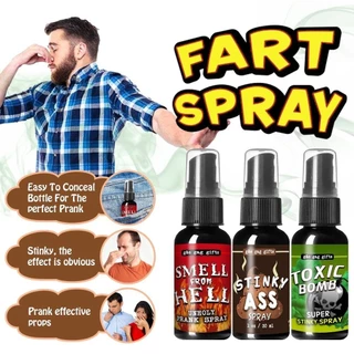30 ml de spray de líquido Novidade piadas extras peido forte gás tóxico cheira realmente "ruim" brinquedo engraçado
