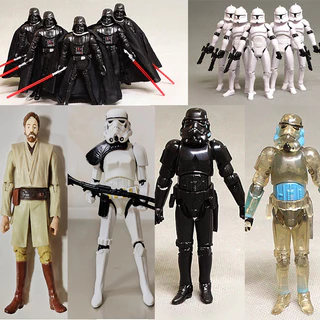 Figura De Ação Star Wars Stormtrooper Darth Vader Articulado Ornamento Modelo Kid Toys Gift