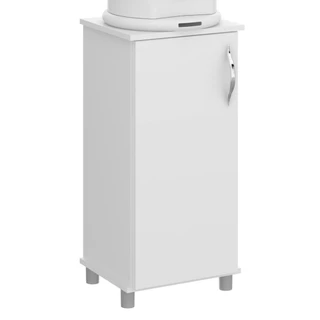 Armário de Cozinha para Bebedouro 1 Porta Branco 507 - Soluzione