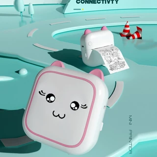 Mini Impressora Portátil De Etiquetas Térmicas De Bolso Sem Fio Bluetooth Android IOS Telefônica