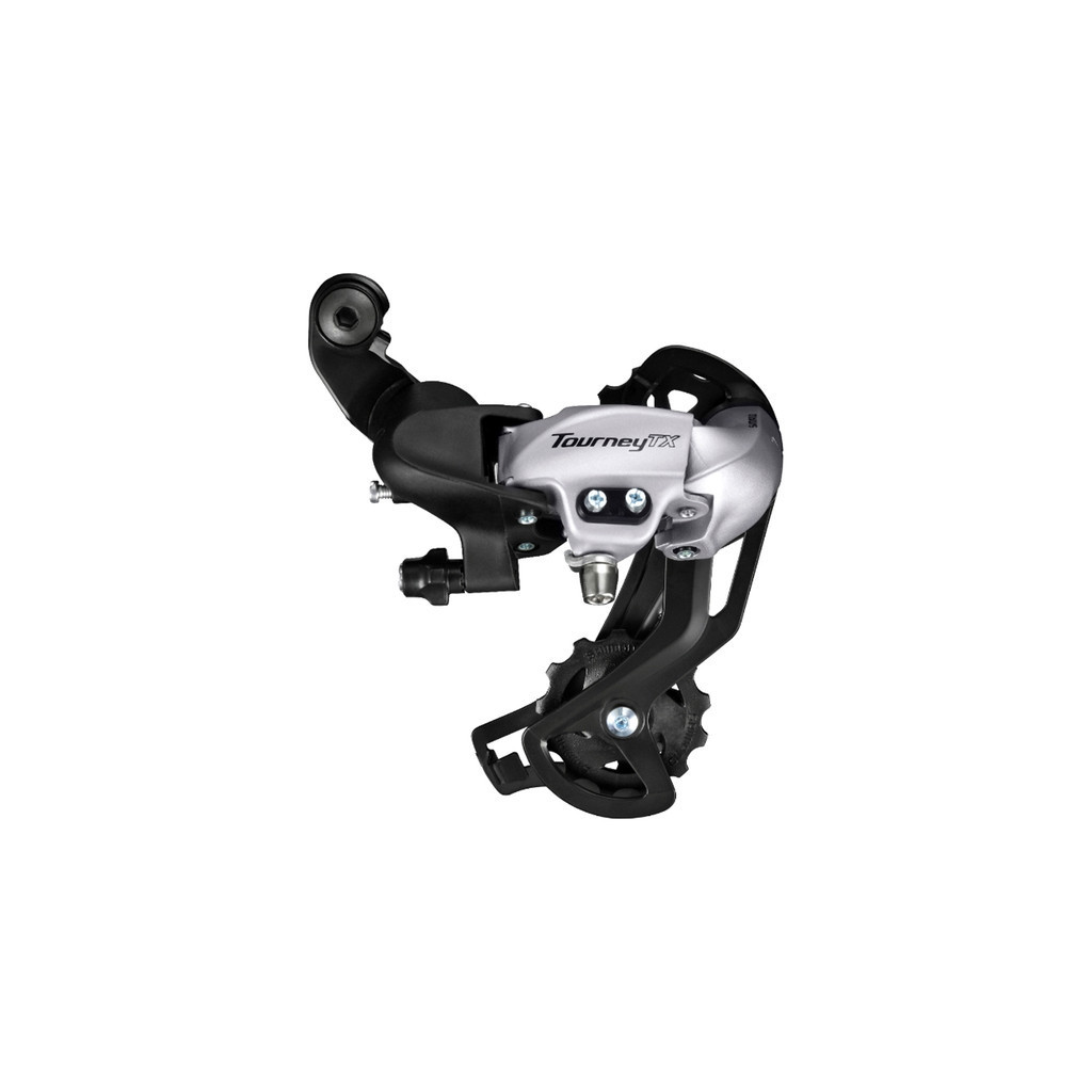 CÂMBIO TRASEIRO SHIMANO TOURNEY TX RD-TX800 SGS - 7V / 8V - ATÉ 34D - PRATA