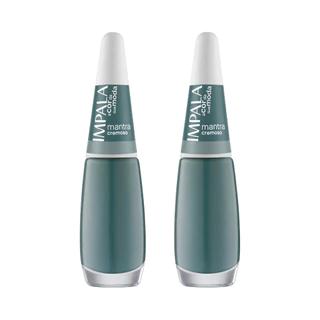 Kit 2 Esmalte Impala a Cor da Moda Cremoso Mantra Comercial