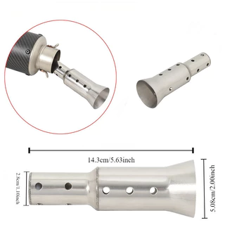 Silenciador De Escape De Motocicleta Universal De 51mm DB Killer Redutor De Ruídos Eliminador