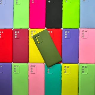 Capa Samsung S10 Lite Silicone Aveludada Protege Câmera Colorida Capinha Anti Impacto