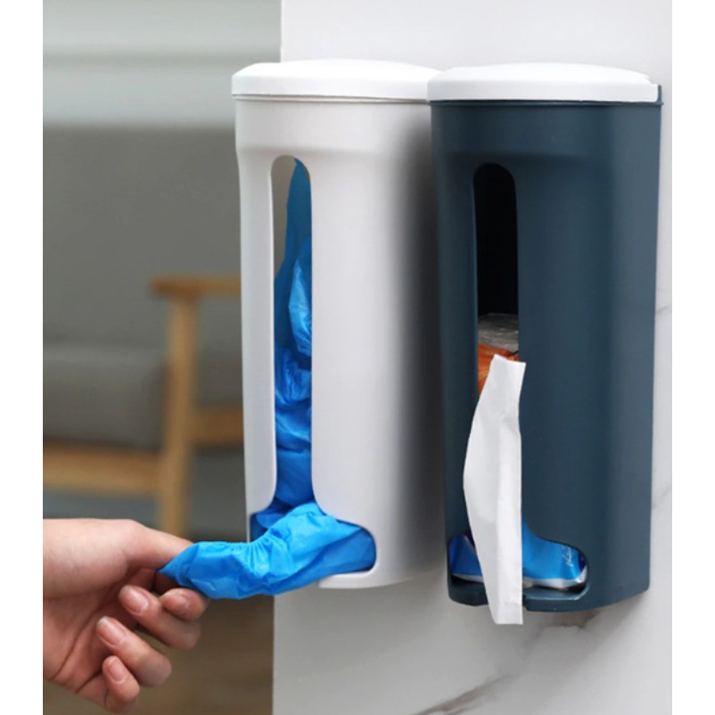 Suporte Para Saco De Lixo - Dispenser Puxa Sacos De Lixo.