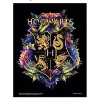 QUADRO METAL SLIM 26X20CM HOGWARTS FLORAL   10082666 em Oferta na Shopee