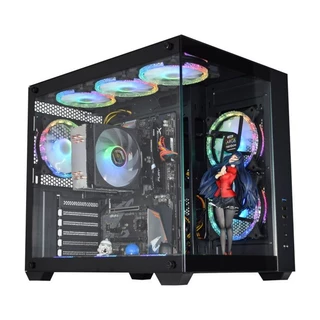 Gabinete Gamer K-mex Aquário CG-SYH6 ATX Hammerhead Sem Fans
