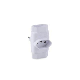 Benjamin Normatizado Tripolar 10A 250V Branco Force Line
