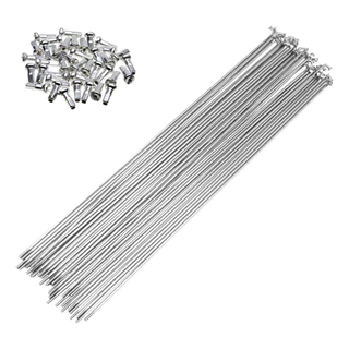 Raio Inox Bike Aro 27 Antiga Caloi Monark 310mm Kit 36 Raios