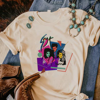 Camiseta Soda Stereo Feminina streetwear harajuku designer Tee Roupa anime Japonesa Em Quadrinhos
