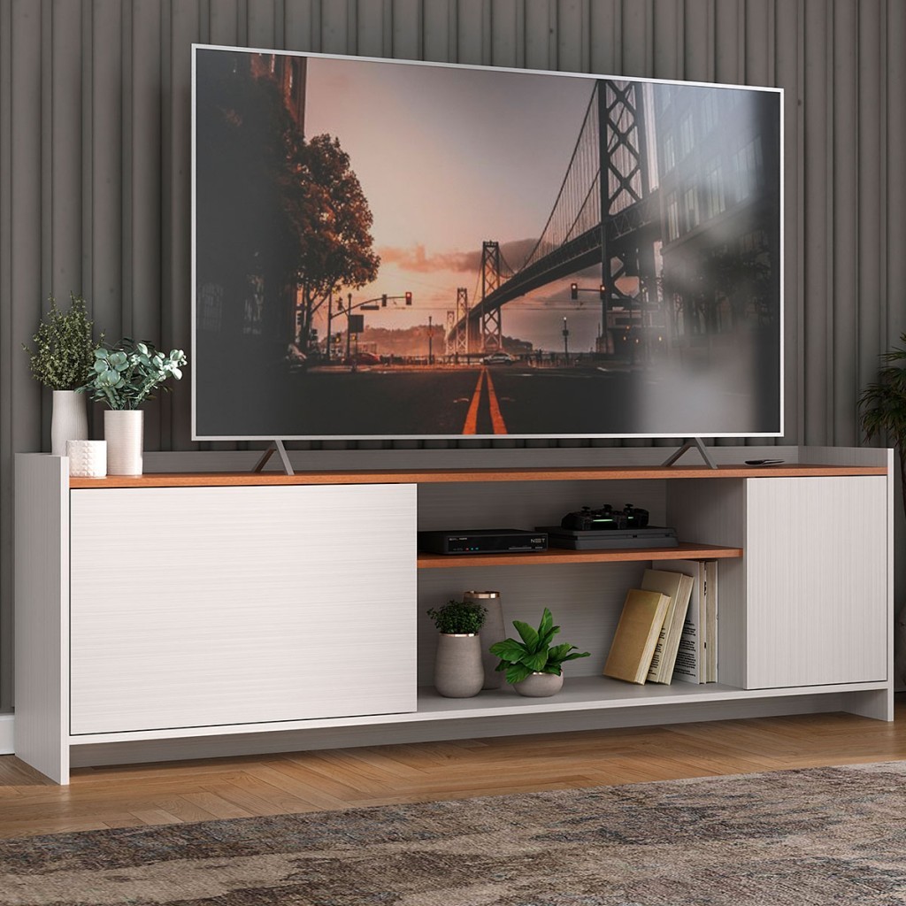Rack para Tv até 60 Polegadas 2 Portas | Shopee Brasil
